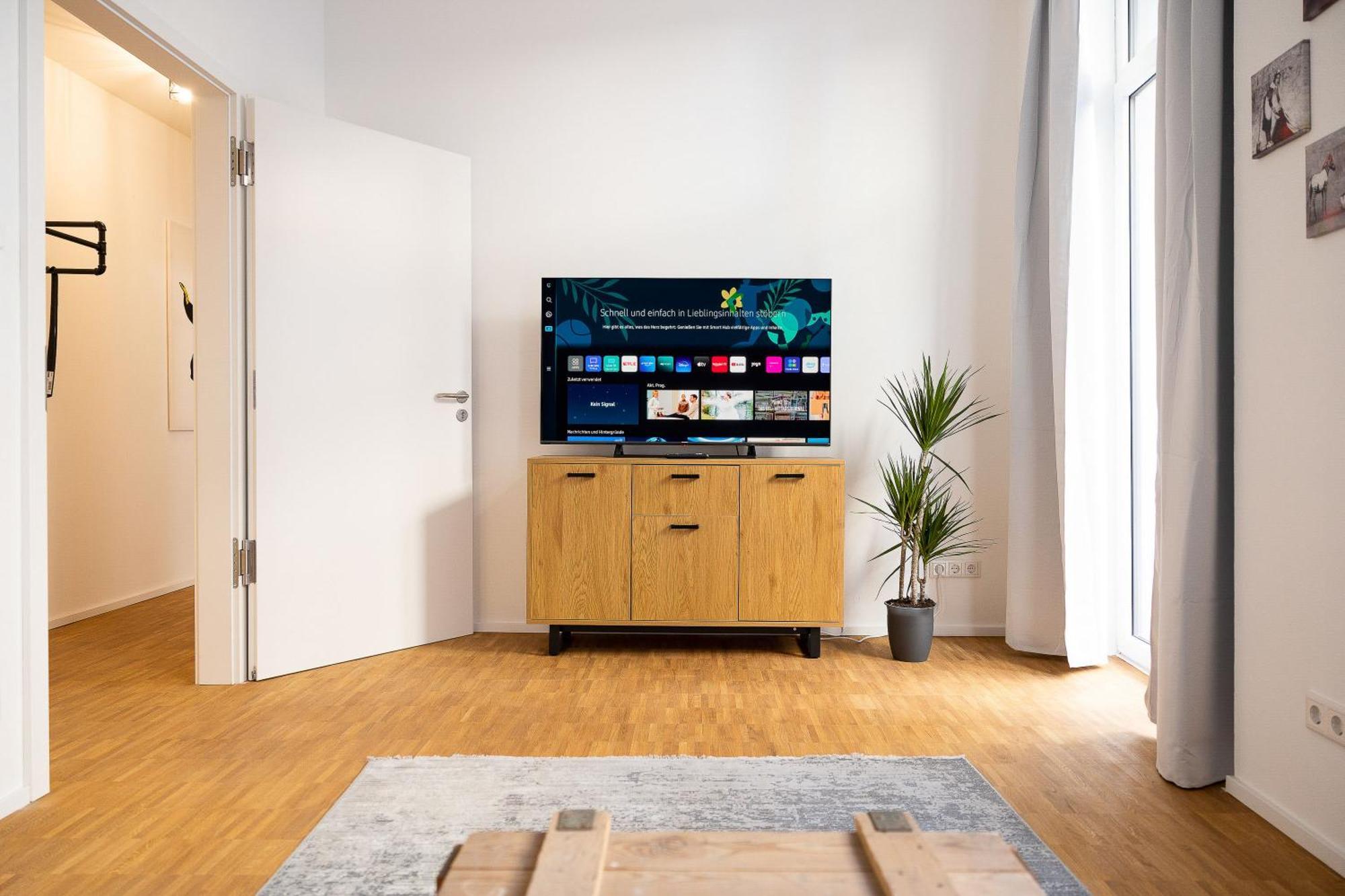 Ko-Living - Beatles Und Banksy Suites & Studios Am Eselsbrunnen - Altstadt - Kueche Halle  外观 照片