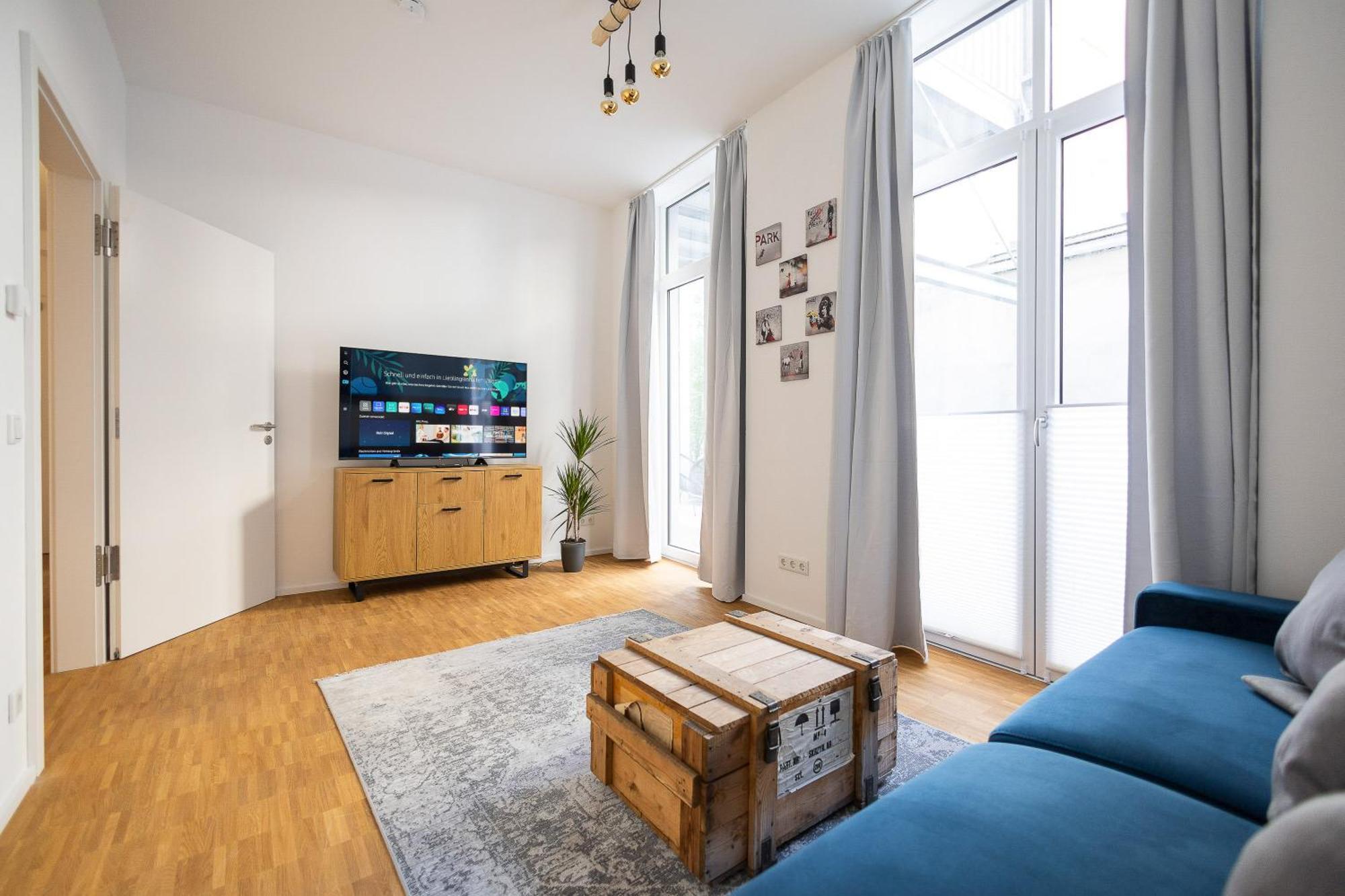 Ko-Living - Beatles Und Banksy Suites & Studios Am Eselsbrunnen - Altstadt - Kueche Halle  外观 照片