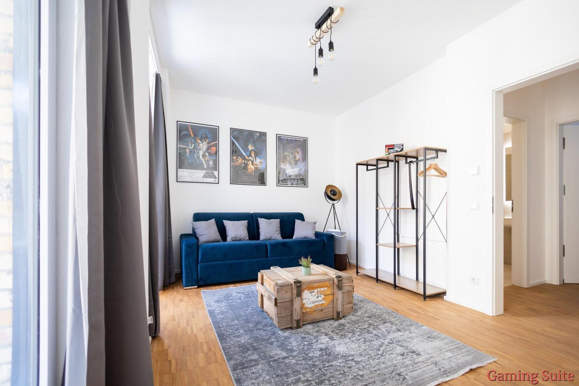 Ko-Living - Beatles Und Banksy Suites & Studios Am Eselsbrunnen - Altstadt - Kueche Halle  外观 照片