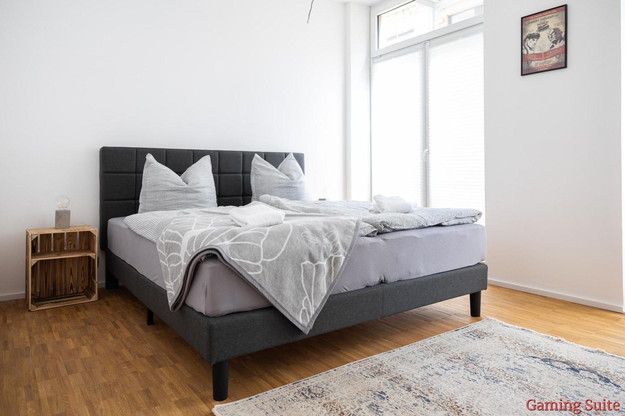 Ko-Living - Beatles Und Banksy Suites & Studios Am Eselsbrunnen - Altstadt - Kueche Halle  外观 照片
